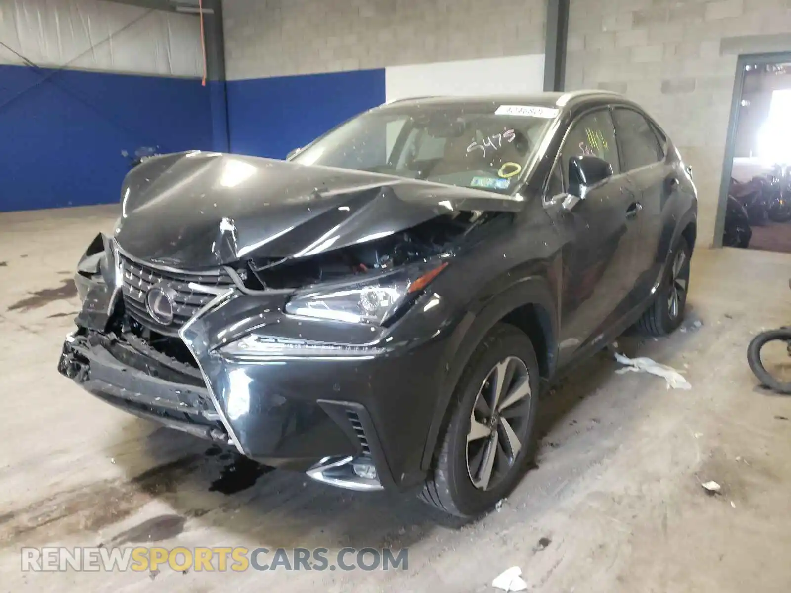 2 Photograph of a damaged car JTJBJRBZ8K2113897 LEXUS NX 2019