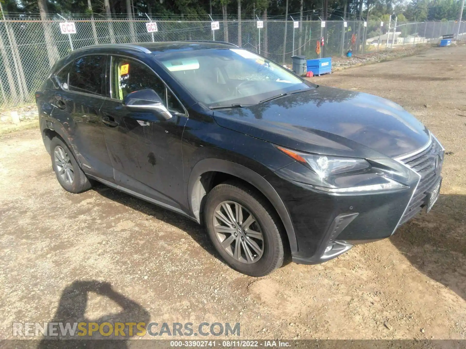1 Фотография поврежденного автомобиля JTJBJRBZ8K2120638 LEXUS NX 2019