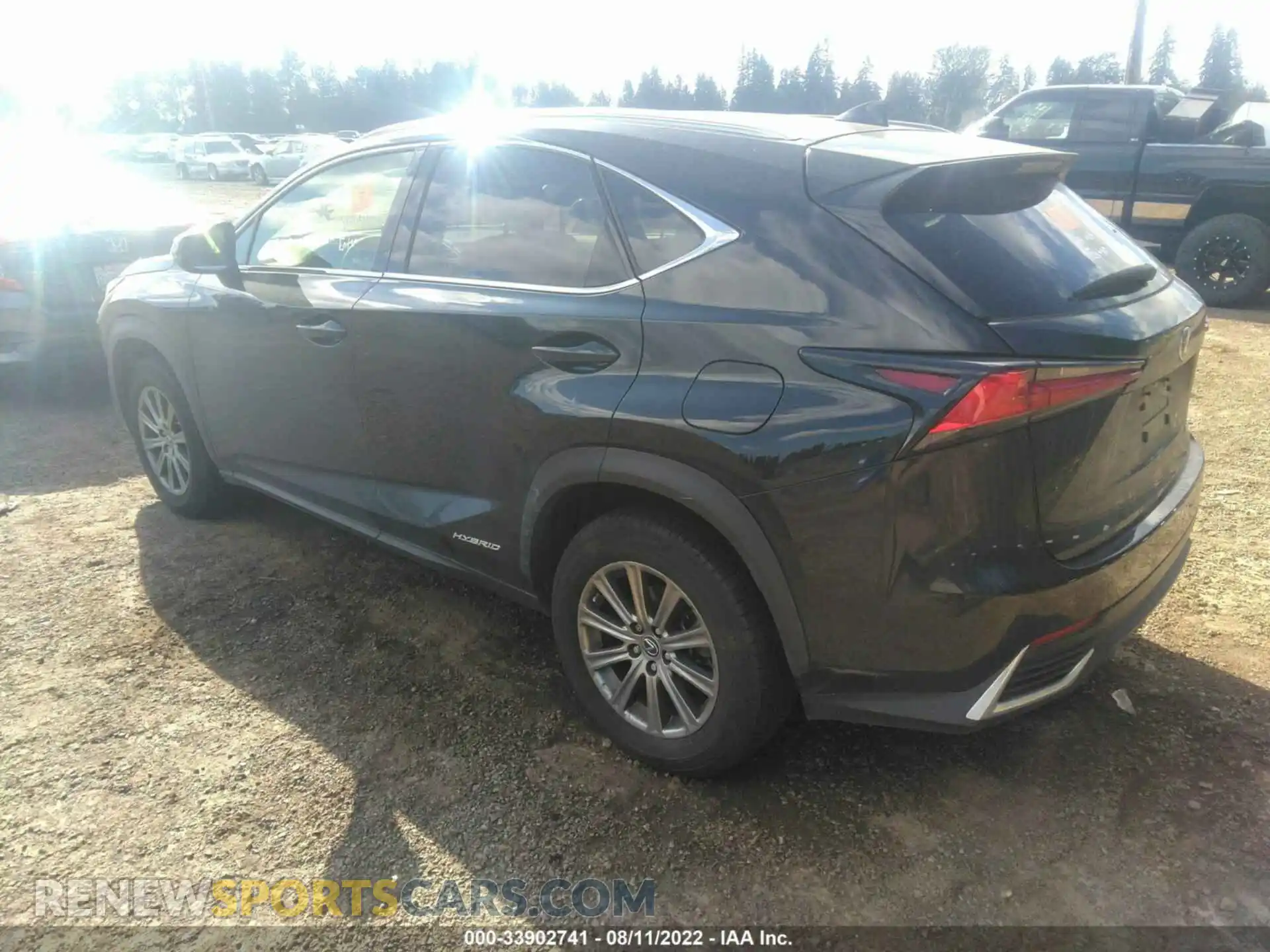 3 Фотография поврежденного автомобиля JTJBJRBZ8K2120638 LEXUS NX 2019