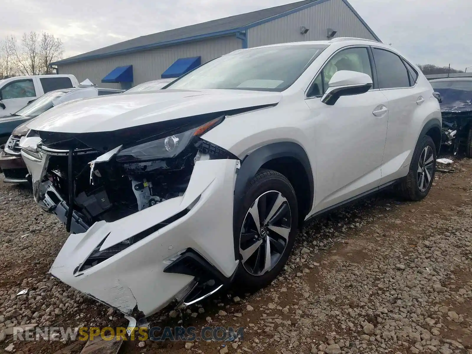 2 Photograph of a damaged car JTJBJRBZ8K2120669 LEXUS NX 2019