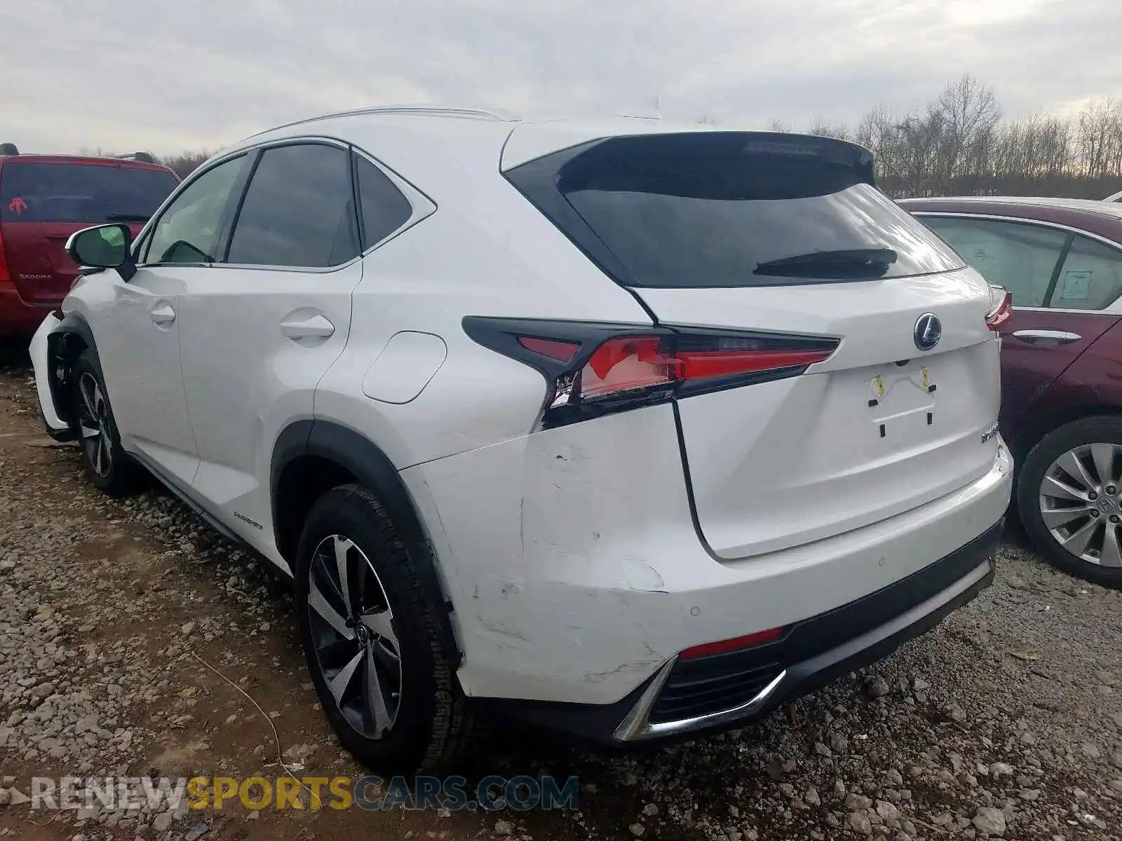 3 Photograph of a damaged car JTJBJRBZ8K2120669 LEXUS NX 2019