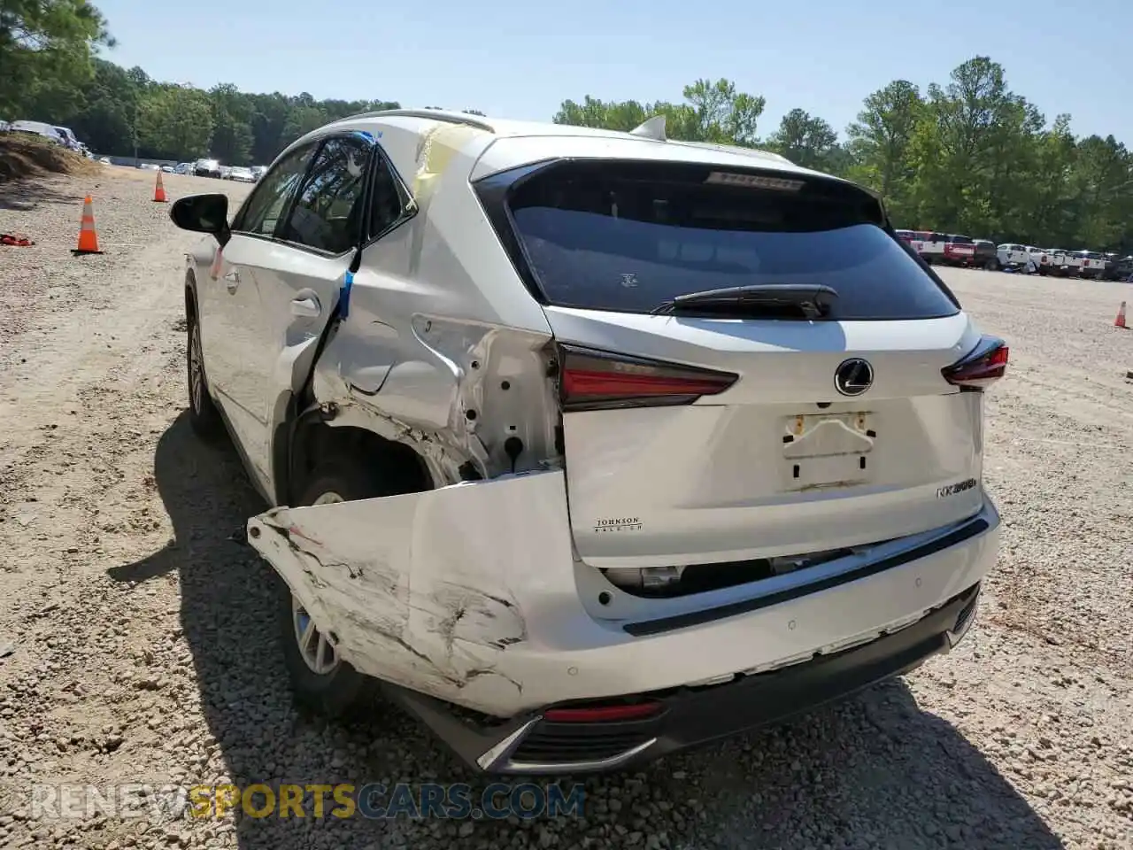 3 Photograph of a damaged car JTJBJRBZ8K2122048 LEXUS NX 2019