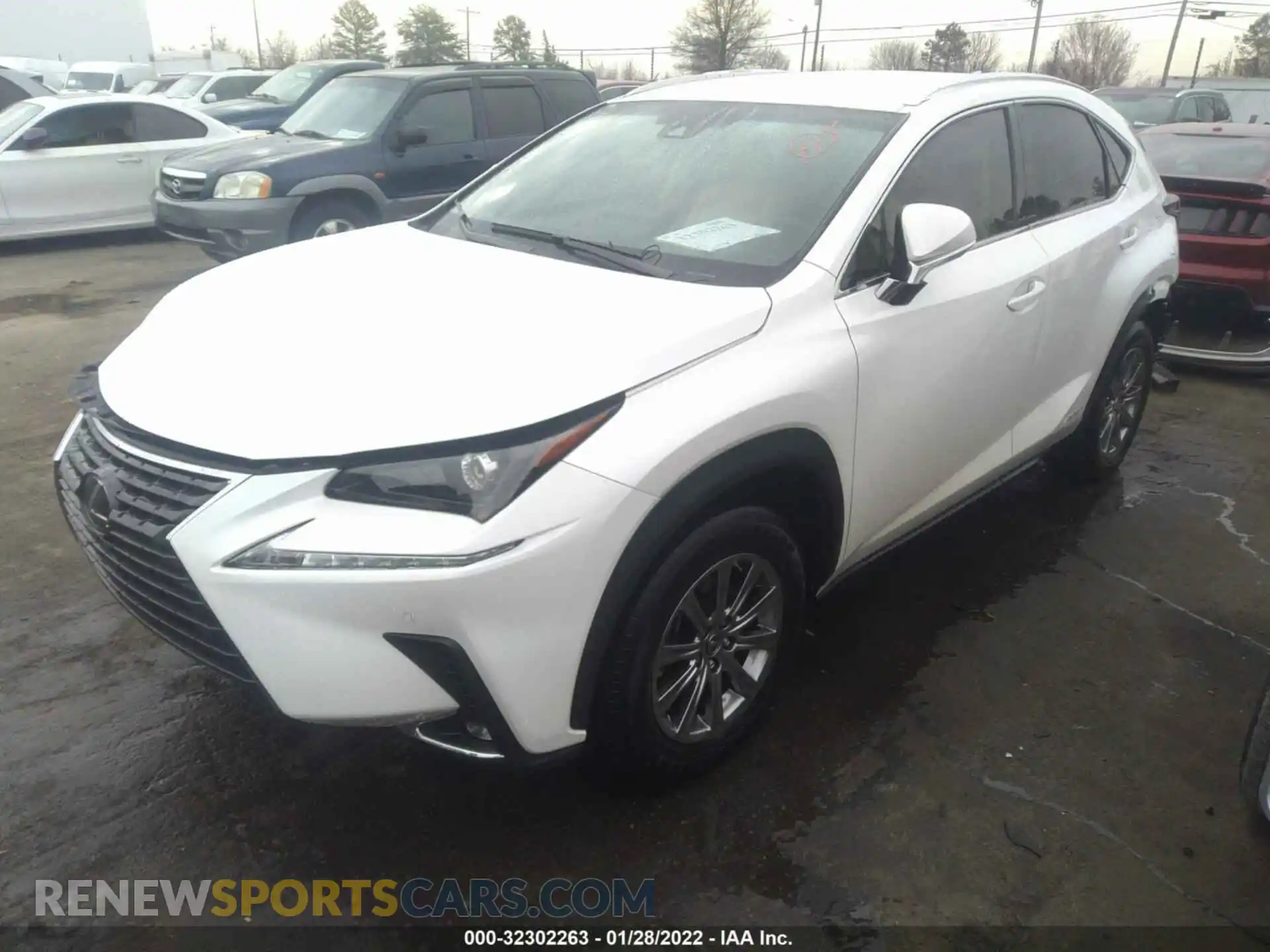 2 Photograph of a damaged car JTJBJRBZ9K2124777 LEXUS NX 2019
