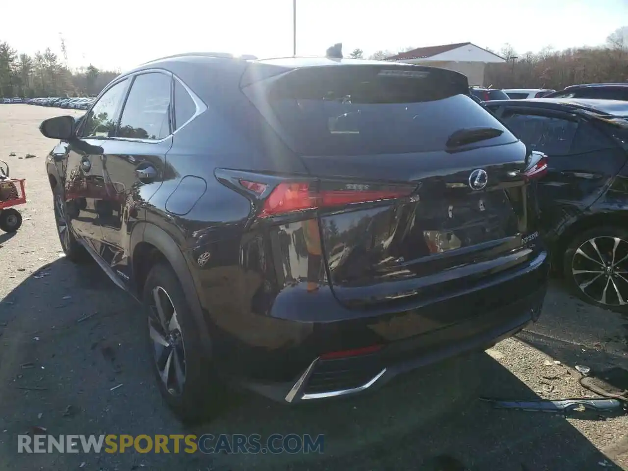 3 Photograph of a damaged car JTJBJRBZXK2099193 LEXUS NX 2019