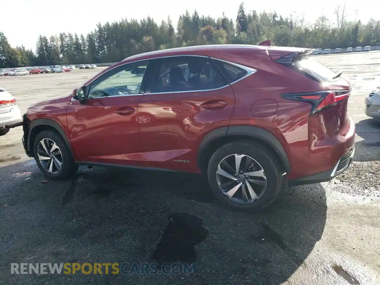 2 Photograph of a damaged car JTJBJRBZXK2101377 LEXUS NX 2019
