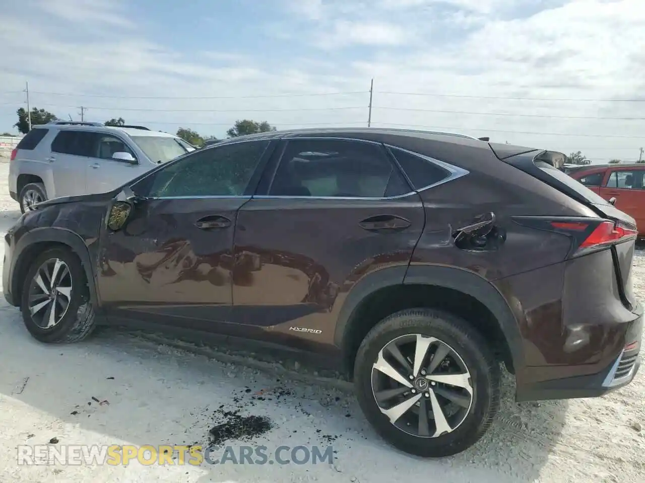 2 Photograph of a damaged car JTJBJRBZXK2112069 LEXUS NX 2019