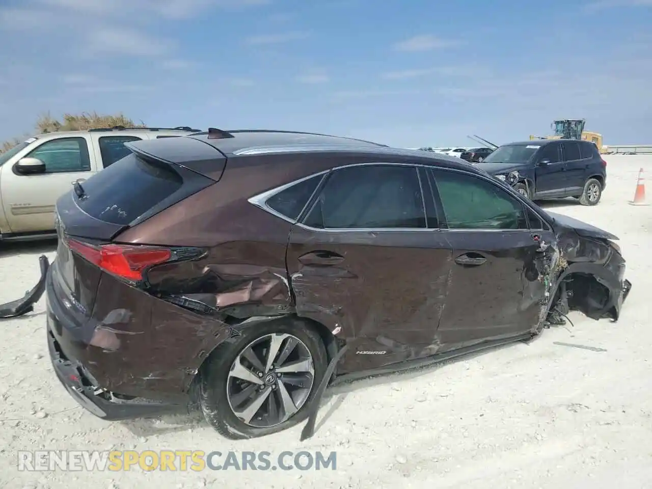 3 Photograph of a damaged car JTJBJRBZXK2112069 LEXUS NX 2019
