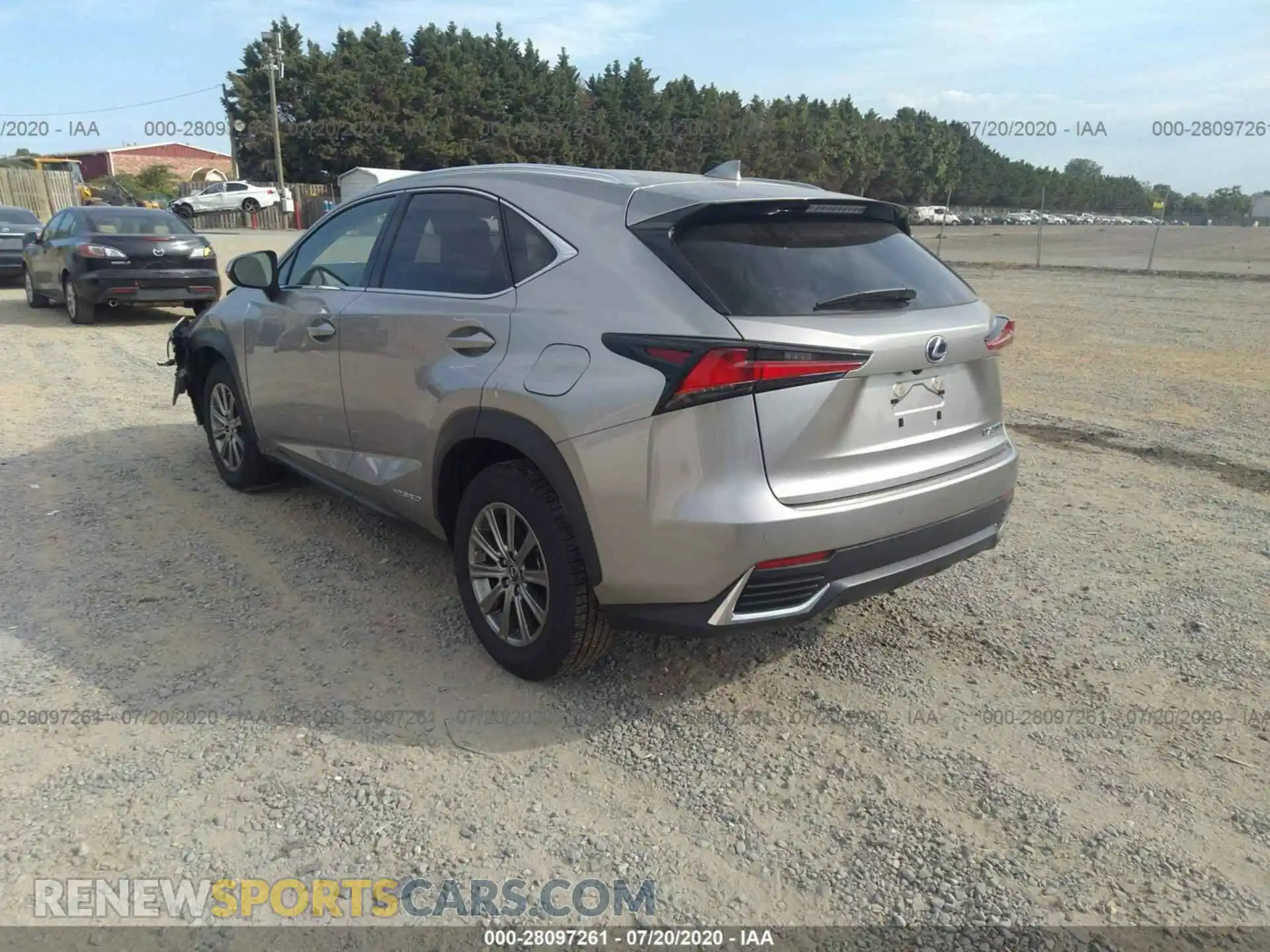 3 Photograph of a damaged car JTJBJRBZXK2112704 LEXUS NX 2019
