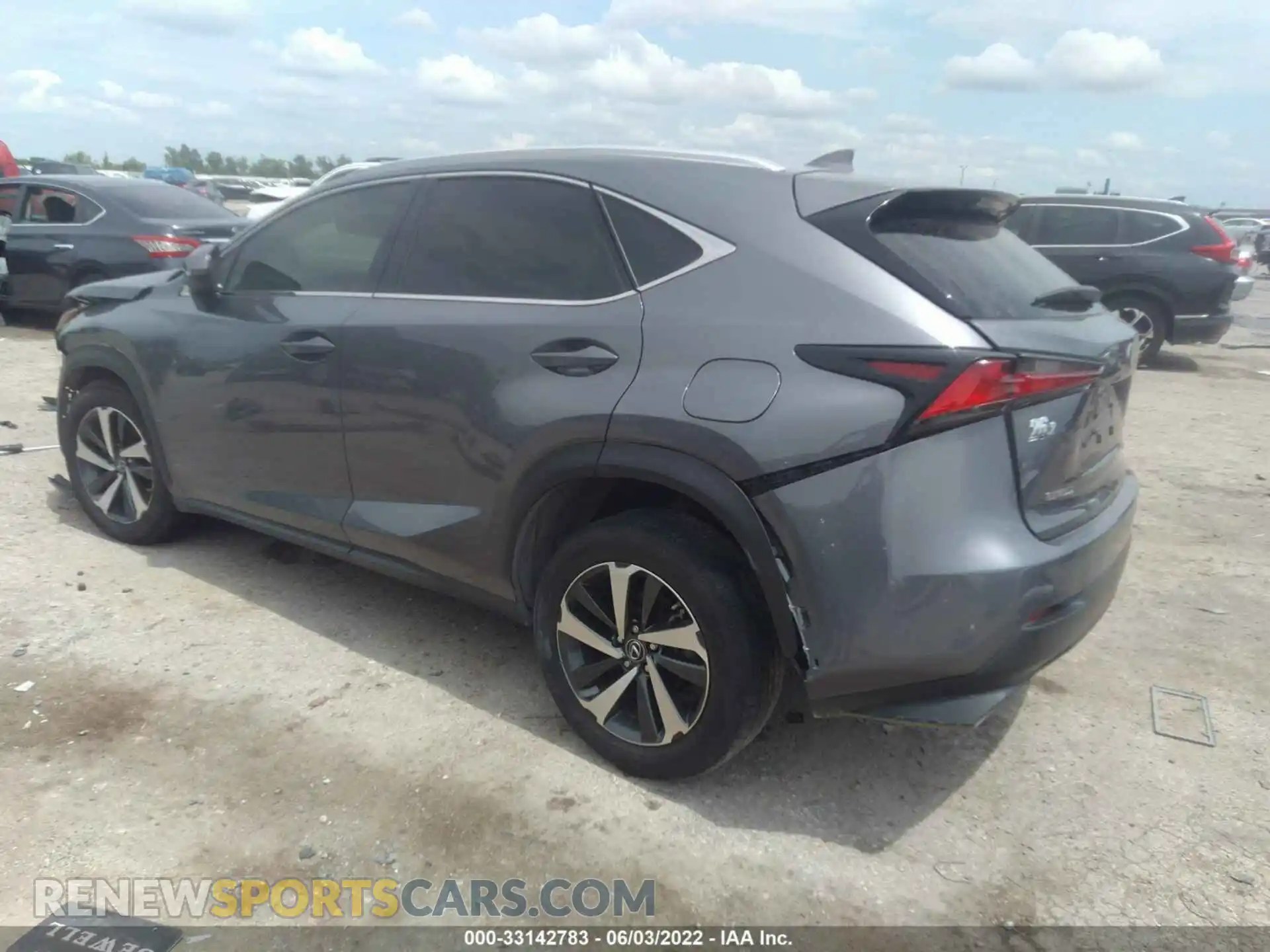 3 Photograph of a damaged car JTJYARBZ0K2129456 LEXUS NX 2019