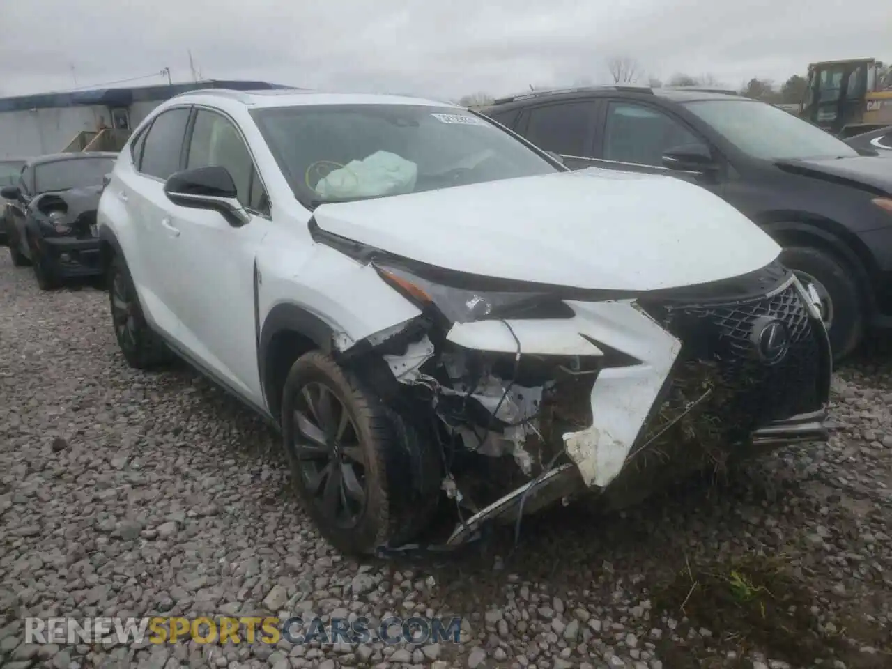 1 Photograph of a damaged car JTJYARBZ0K2134530 LEXUS NX 2019