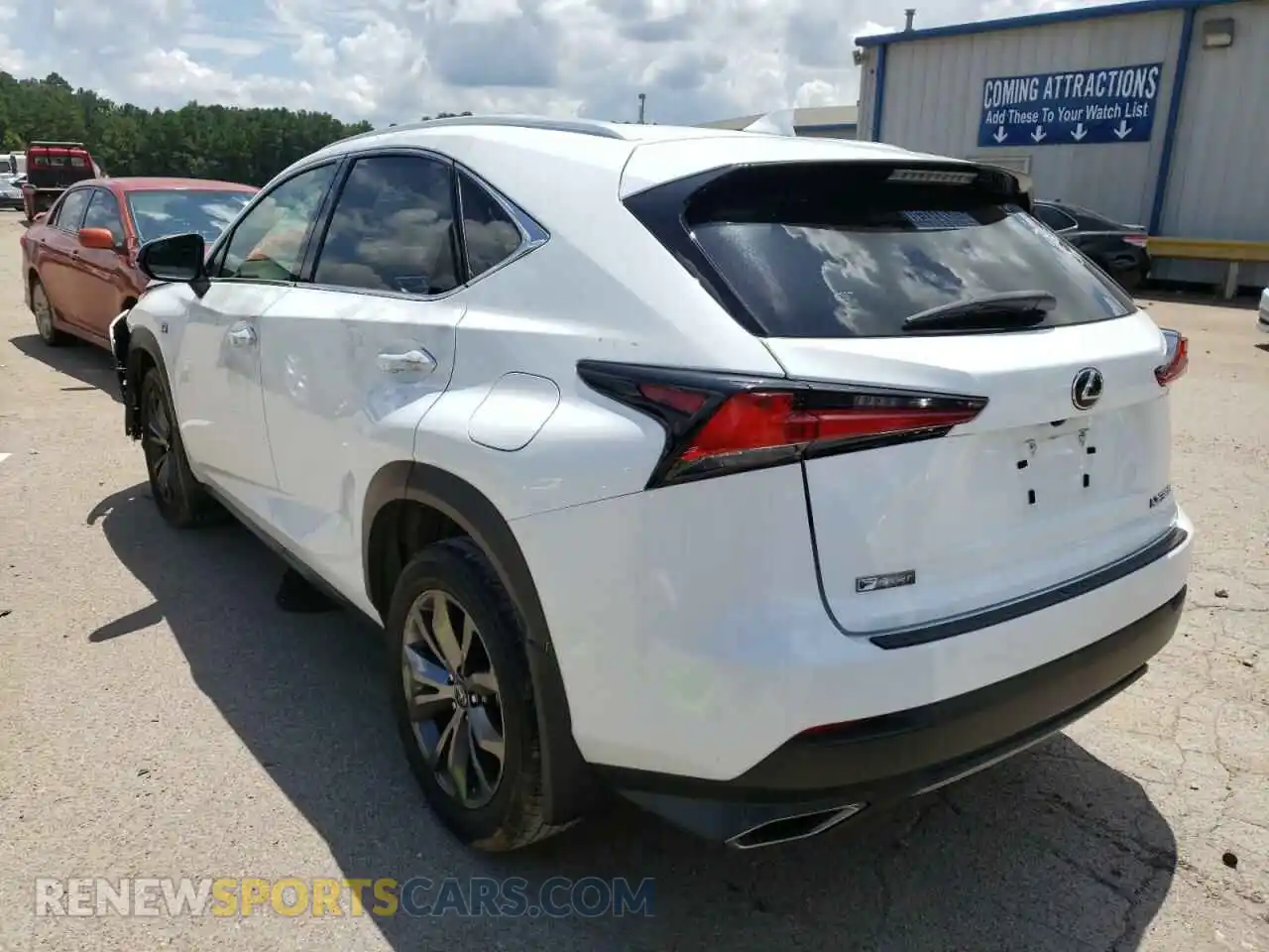 3 Photograph of a damaged car JTJYARBZ0K2136536 LEXUS NX 2019