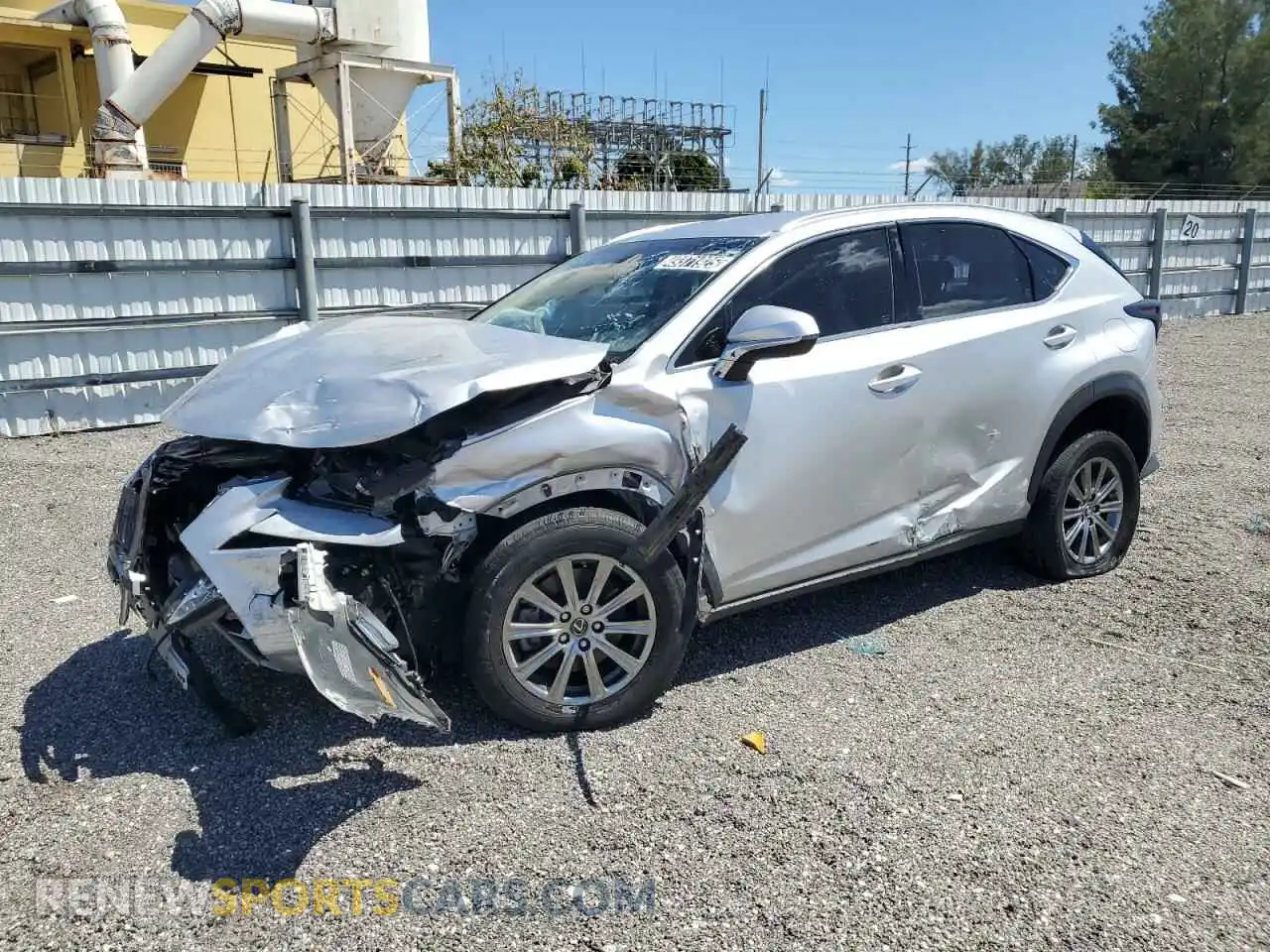 1 Photograph of a damaged car JTJYARBZ0K2150565 LEXUS NX 2019