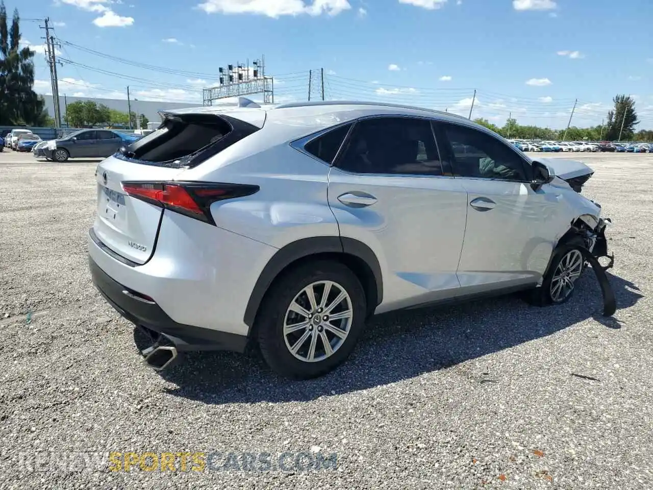 3 Photograph of a damaged car JTJYARBZ0K2150565 LEXUS NX 2019