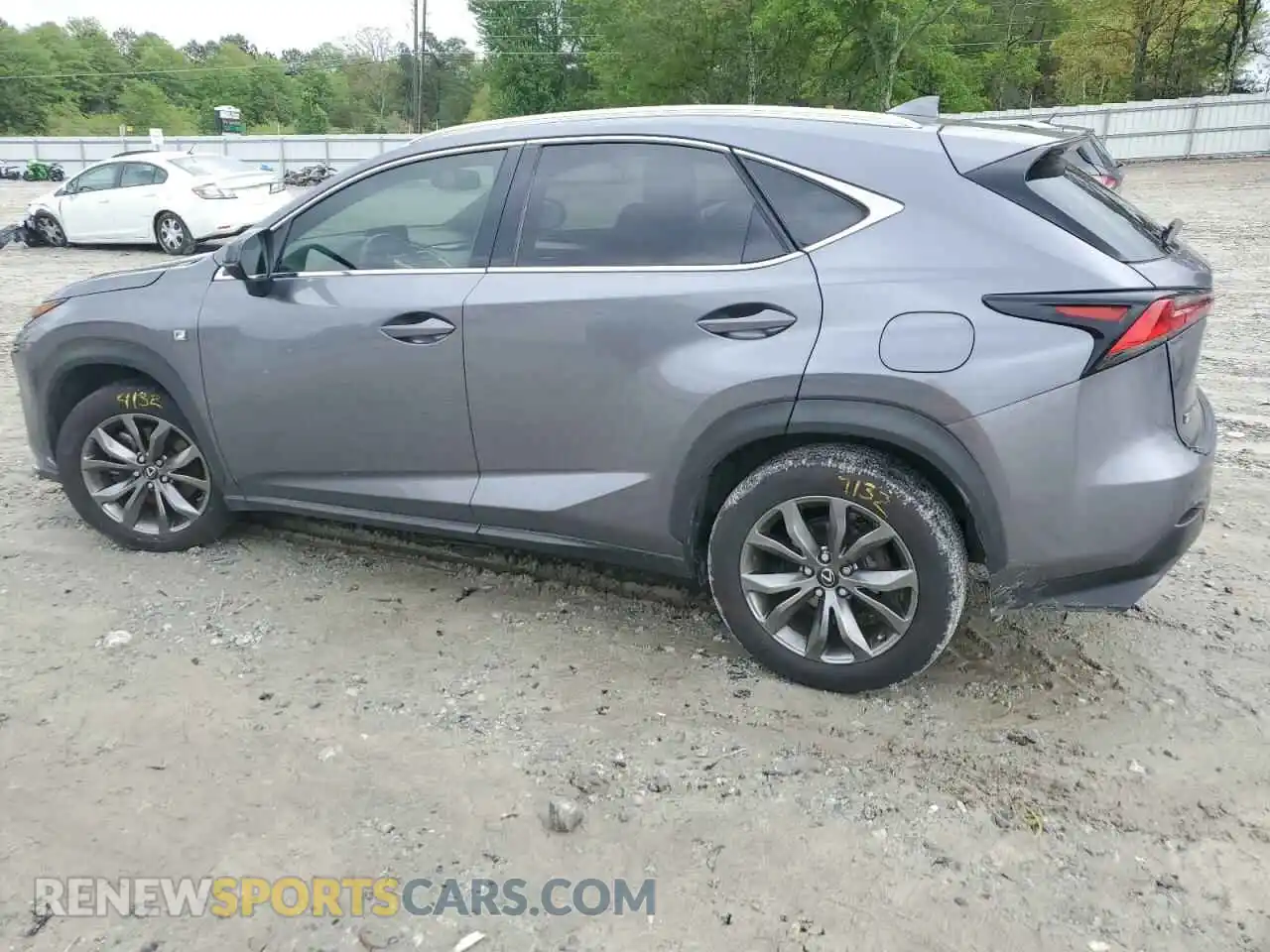 2 Photograph of a damaged car JTJYARBZ1K2125769 LEXUS NX 2019