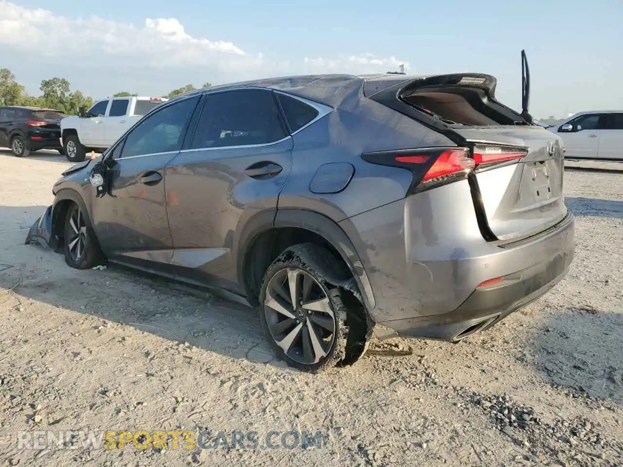 2 Photograph of a damaged car JTJYARBZ1K2128090 LEXUS NX 2019