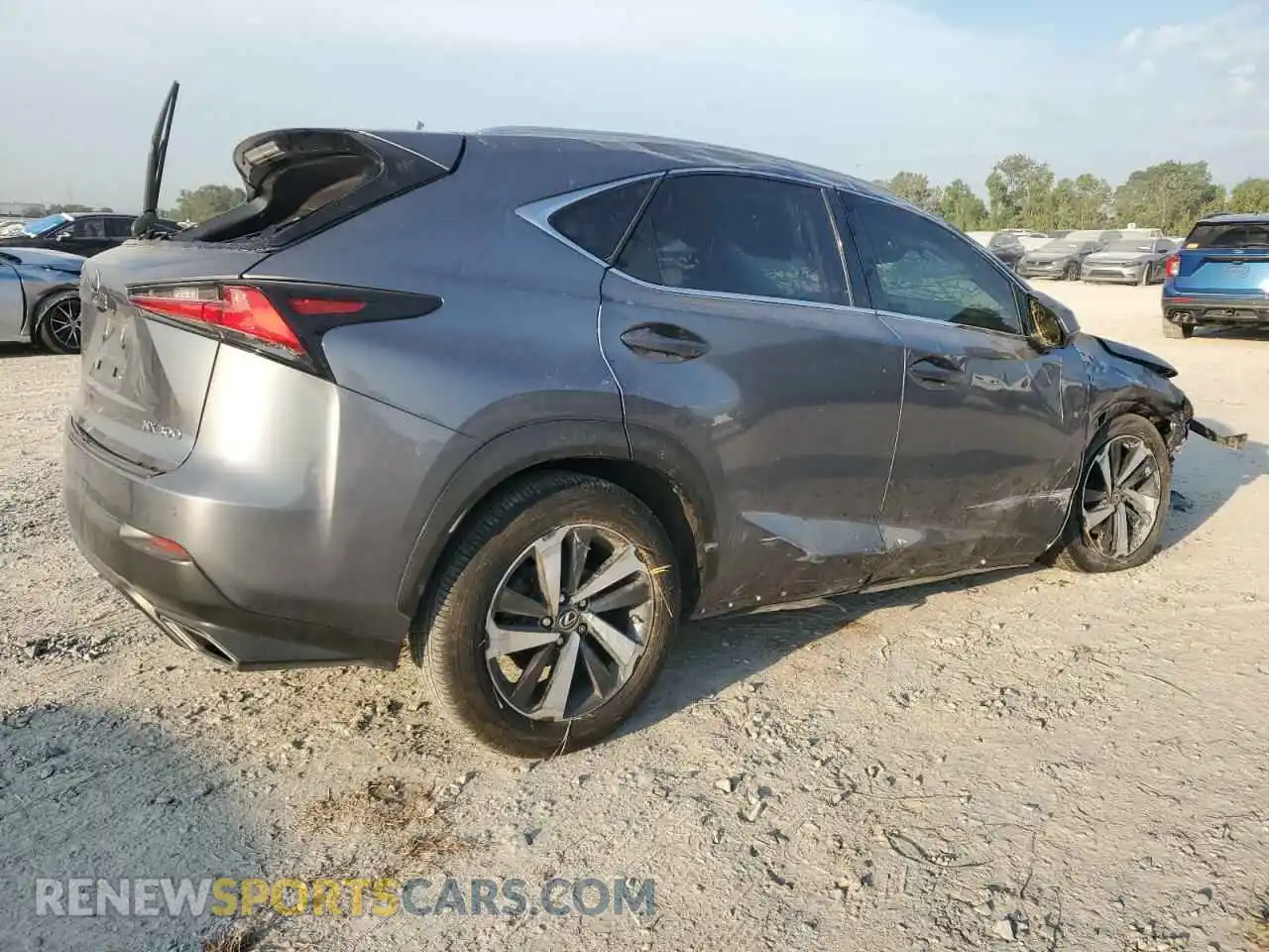 3 Photograph of a damaged car JTJYARBZ1K2128090 LEXUS NX 2019
