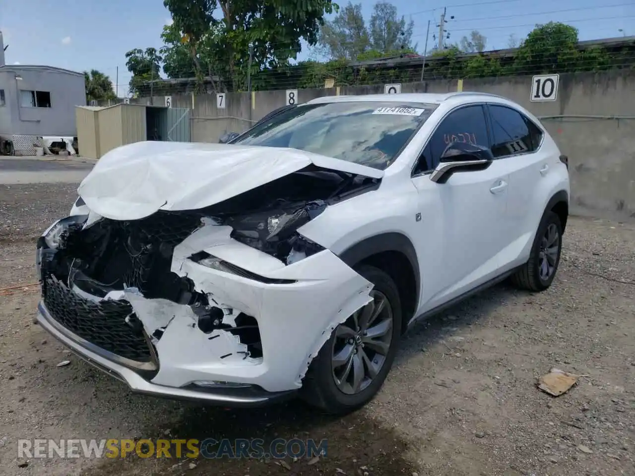 2 Photograph of a damaged car JTJYARBZ1K2130440 LEXUS NX 2019