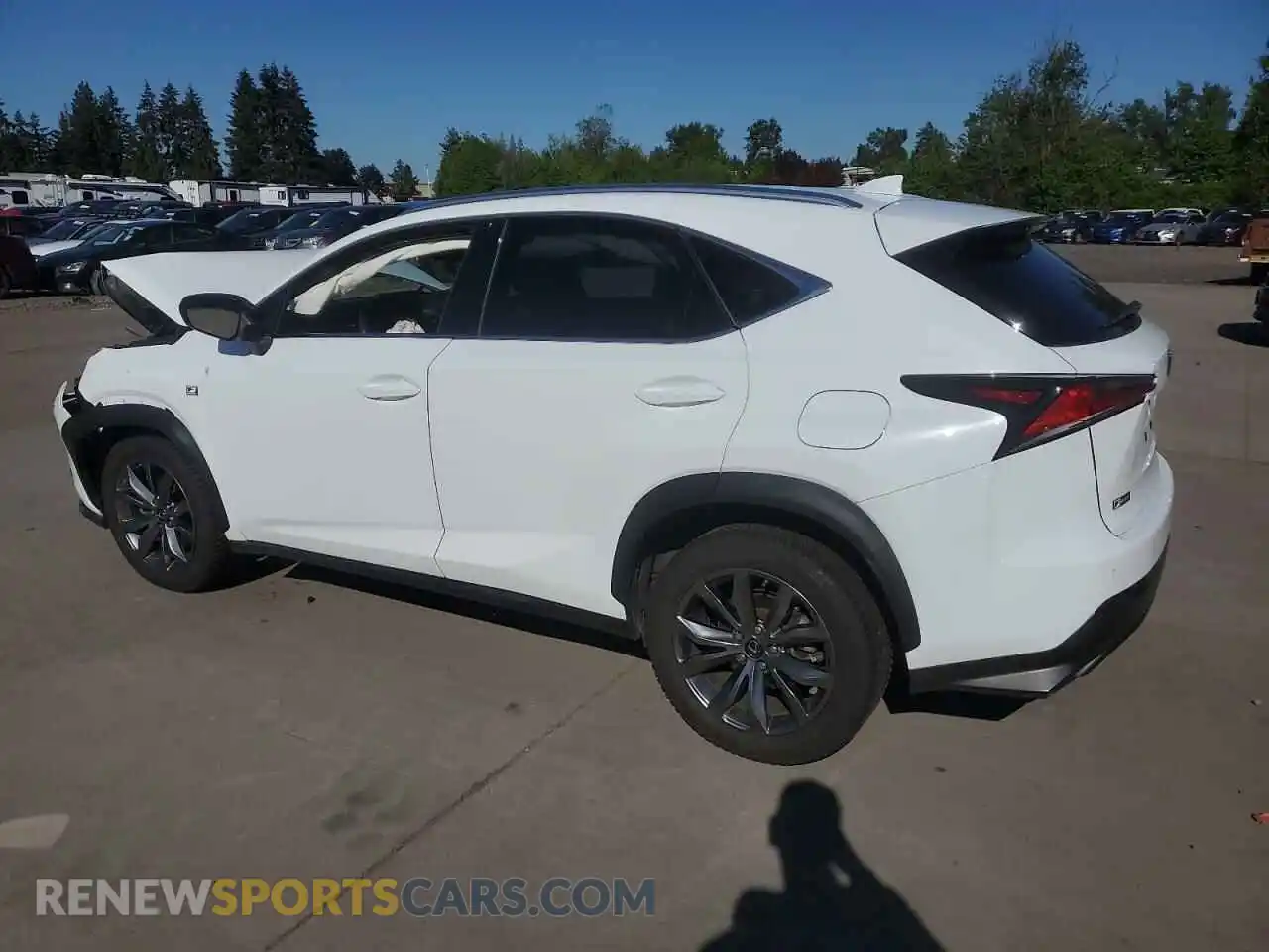 2 Photograph of a damaged car JTJYARBZ1K2133211 LEXUS NX 2019