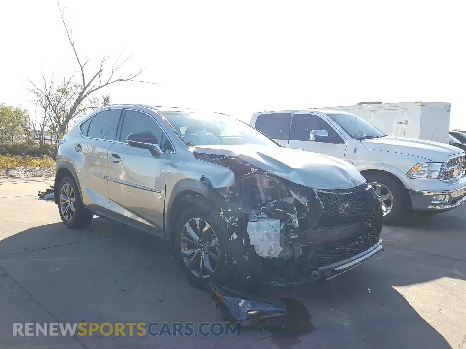 1 Photograph of a damaged car JTJYARBZ1K2139557 LEXUS NX 2019
