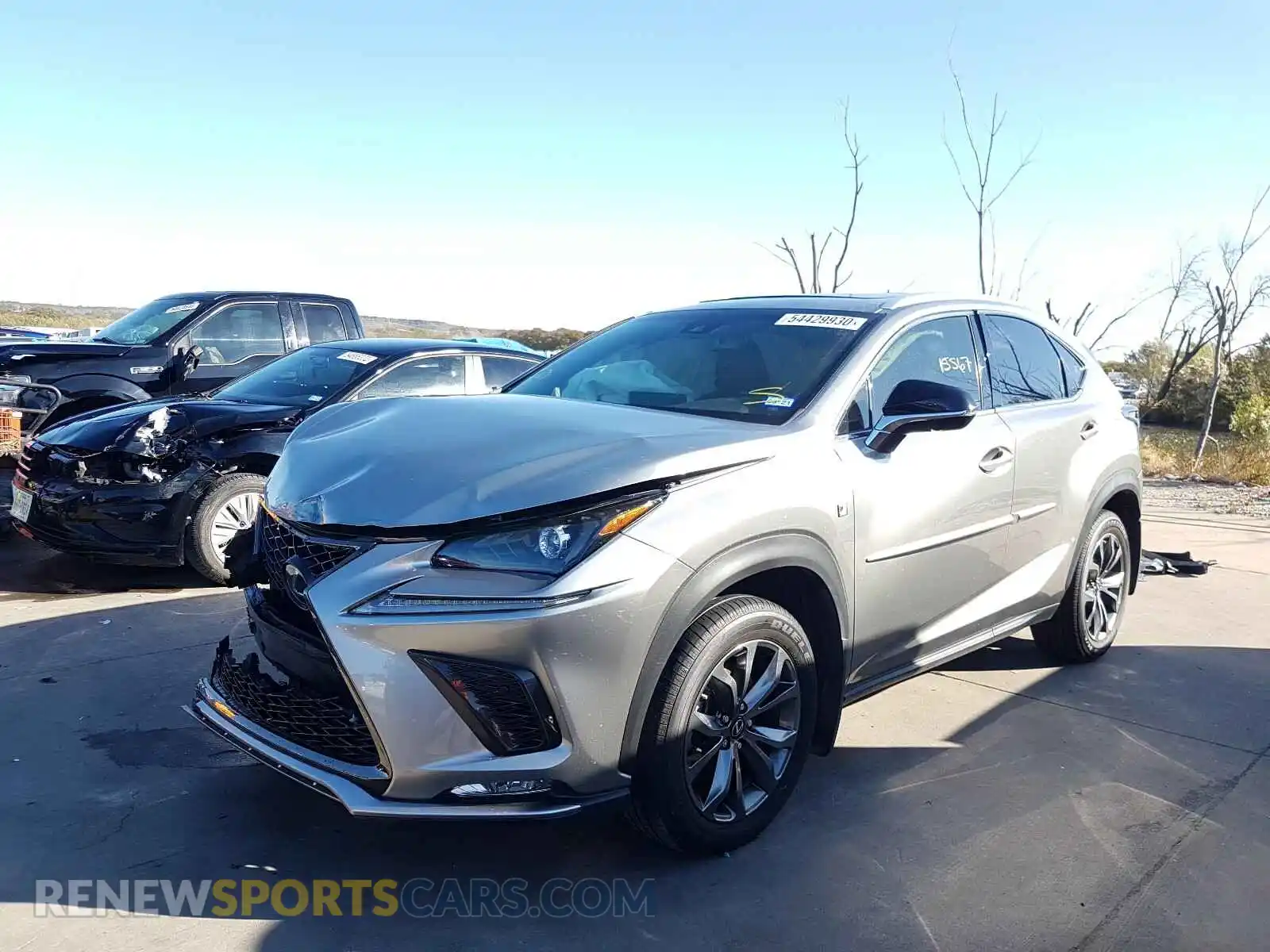 2 Photograph of a damaged car JTJYARBZ1K2139557 LEXUS NX 2019