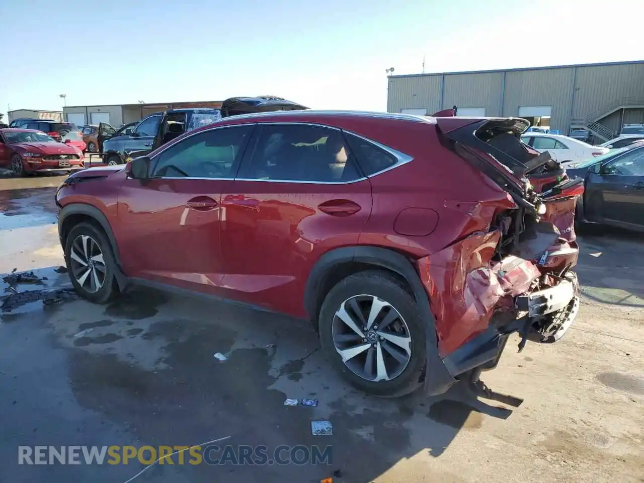 2 Photograph of a damaged car JTJYARBZ1K2139610 LEXUS NX 2019
