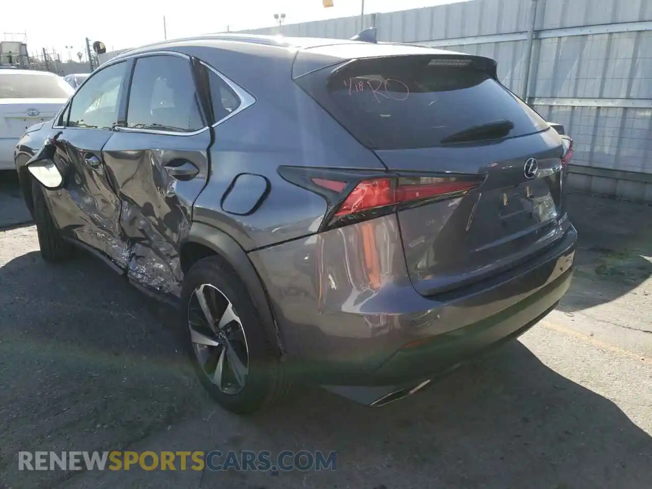 3 fotografías del automóvil dañado JTJYARBZ1K2152289 LEXUS NX 2019