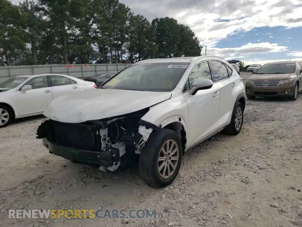 2 Photograph of a damaged car JTJYARBZ1K2154785 LEXUS NX 2019