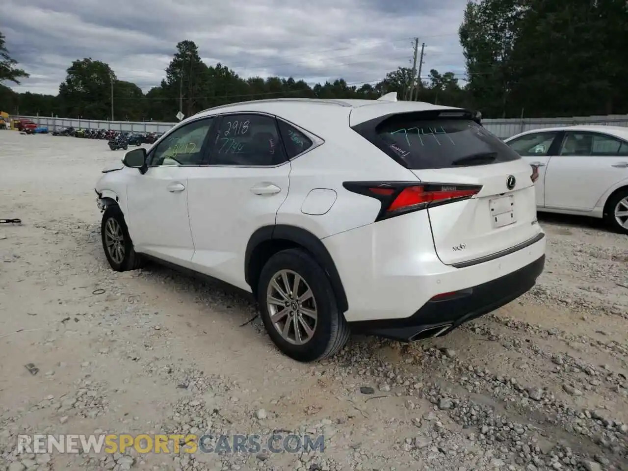 3 Photograph of a damaged car JTJYARBZ1K2154785 LEXUS NX 2019