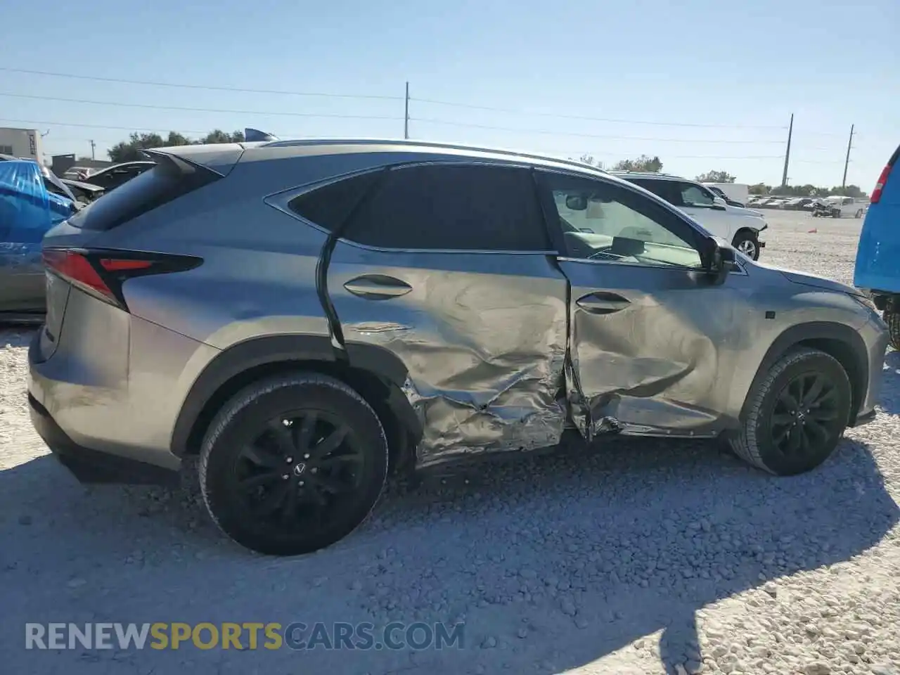3 Photograph of a damaged car JTJYARBZ2K2126705 LEXUS NX 2019