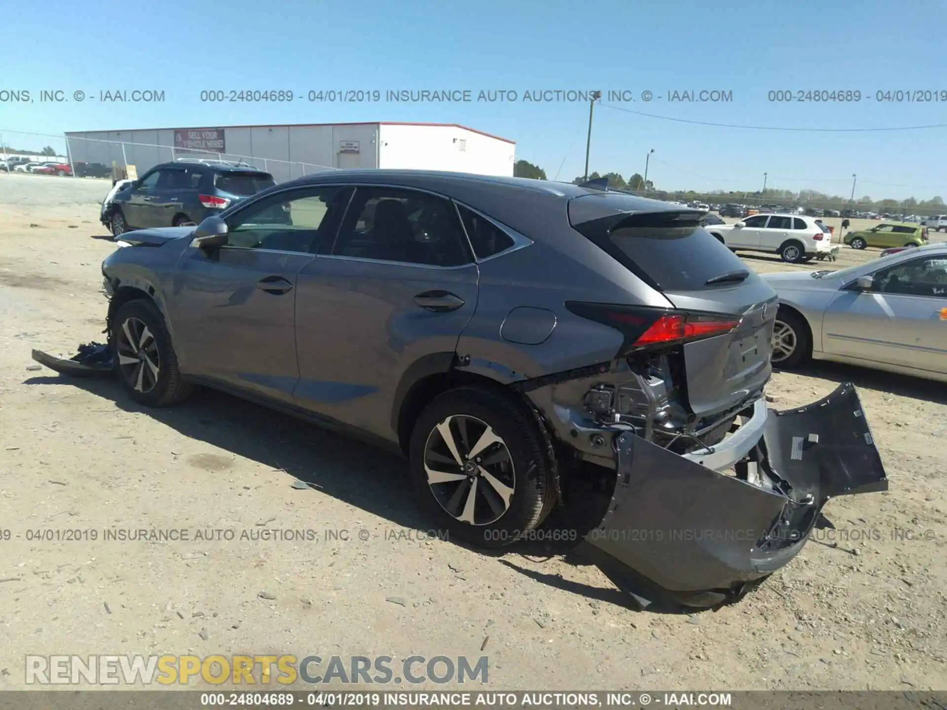 3 Photograph of a damaged car JTJYARBZ2K2129216 LEXUS NX 2019