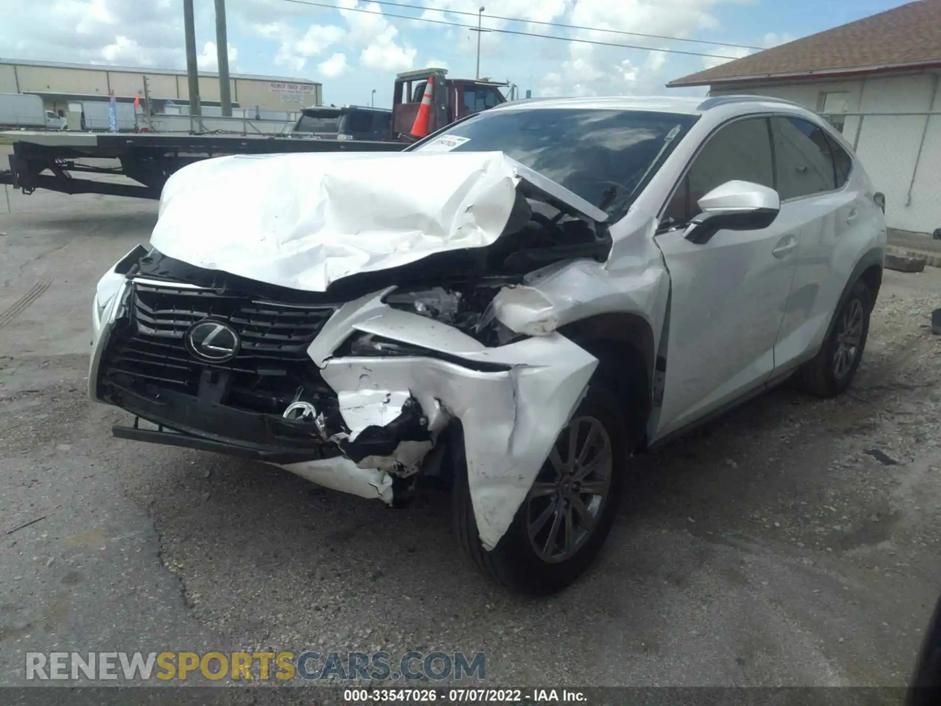 2 Photograph of a damaged car JTJYARBZ2K2133833 LEXUS NX 2019