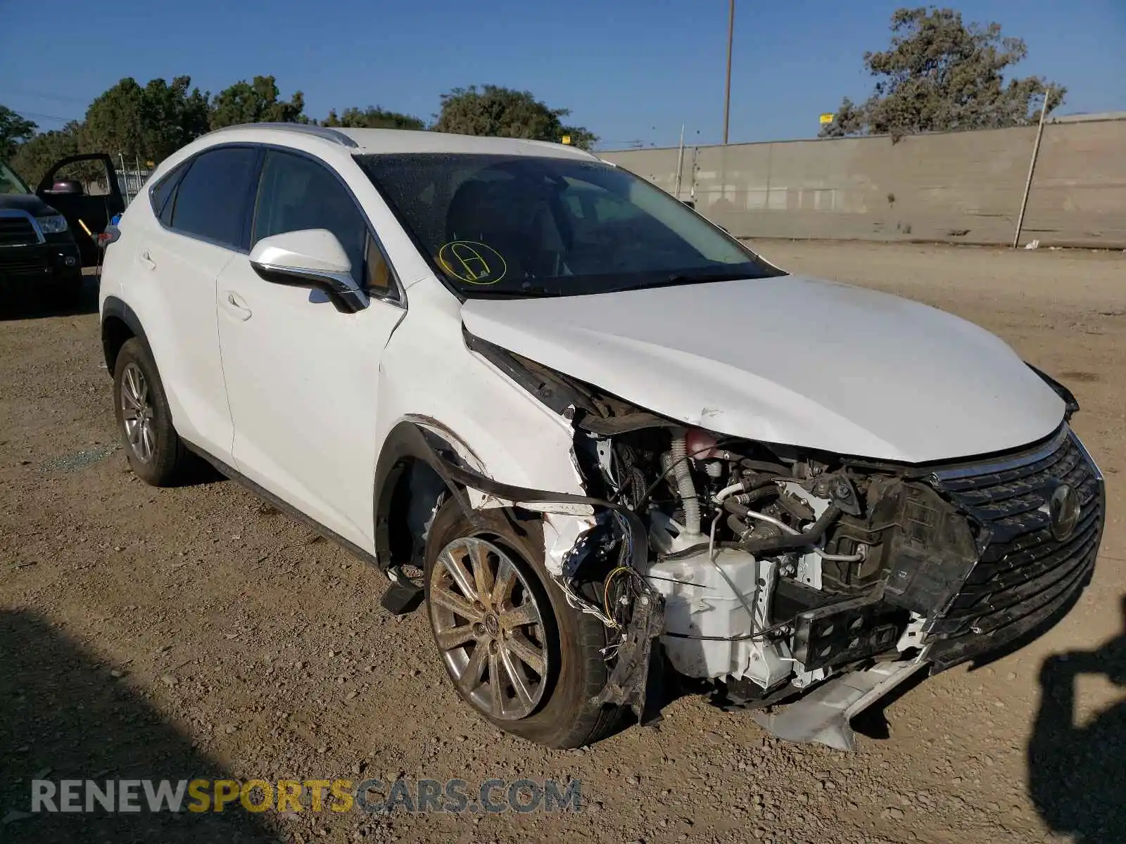 1 Photograph of a damaged car JTJYARBZ2K2137123 LEXUS NX 2019
