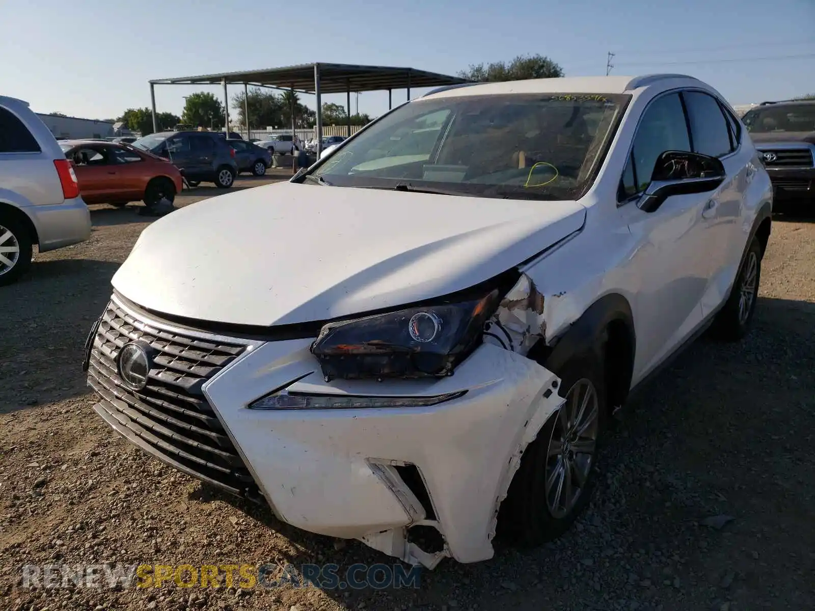 2 Photograph of a damaged car JTJYARBZ2K2137123 LEXUS NX 2019