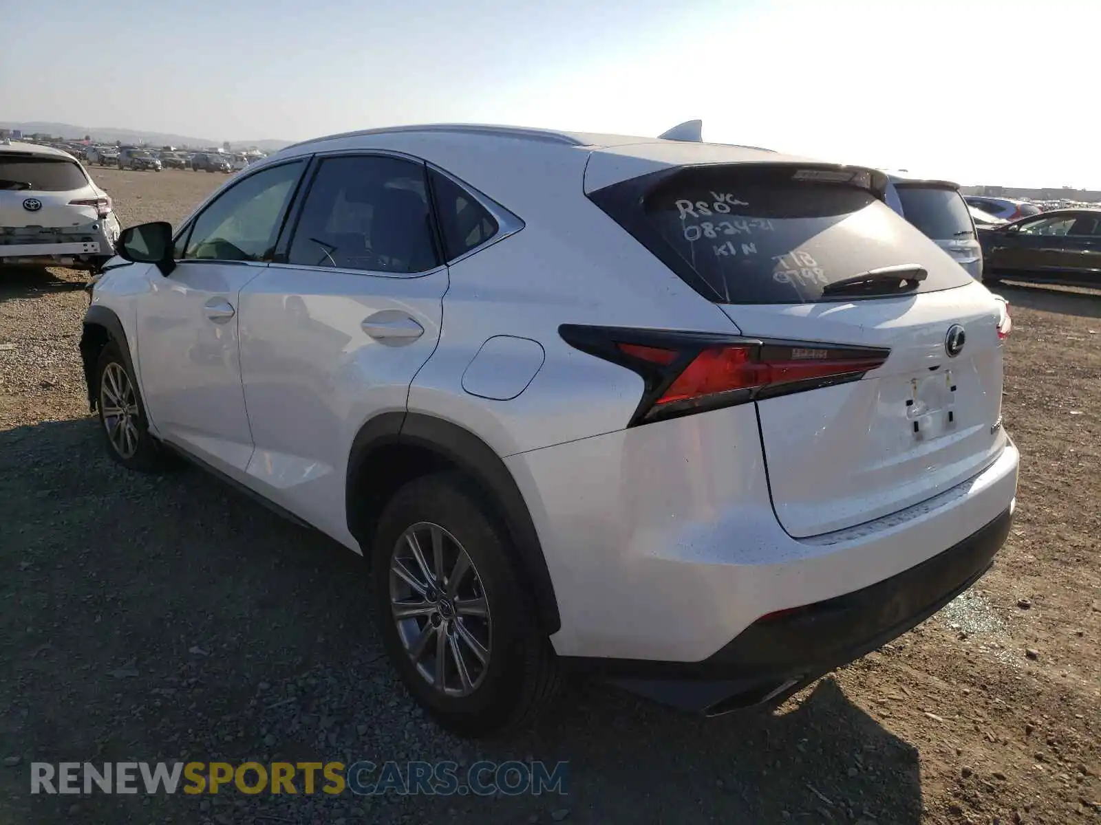 3 Photograph of a damaged car JTJYARBZ2K2137123 LEXUS NX 2019