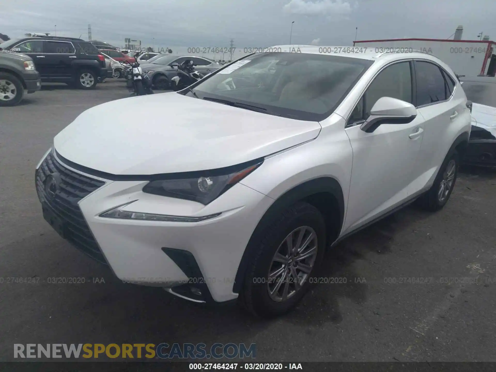 2 Photograph of a damaged car JTJYARBZ2K2146386 LEXUS NX 2019