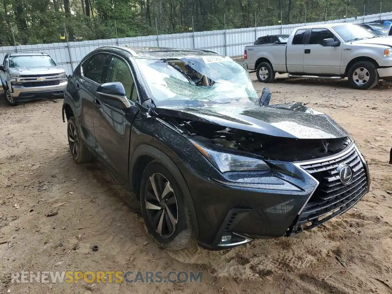 1 Photograph of a damaged car JTJYARBZ2K2146789 LEXUS NX 2019