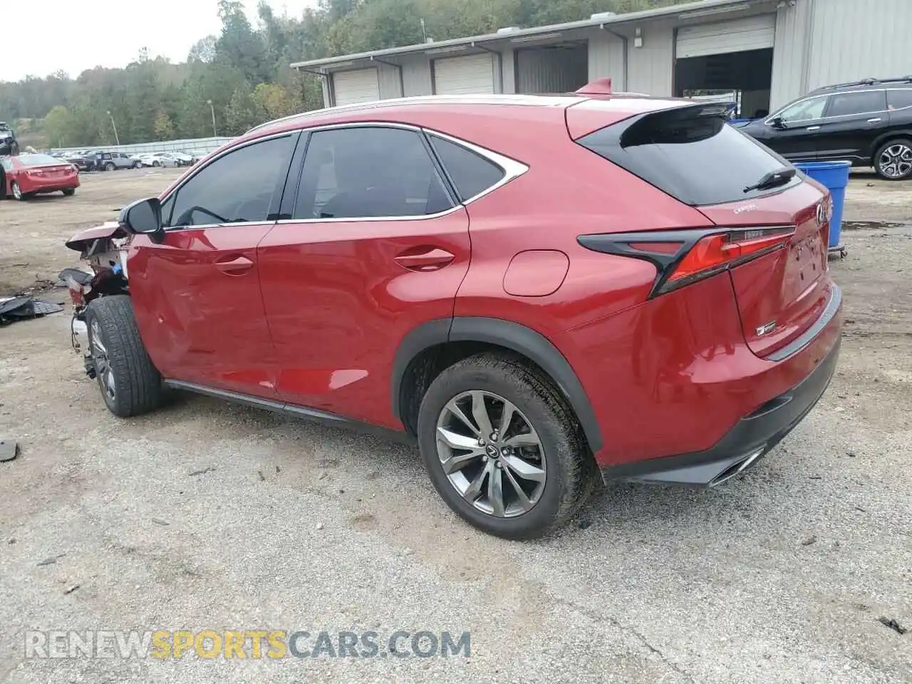 2 Photograph of a damaged car JTJYARBZ2K2156870 LEXUS NX 2019