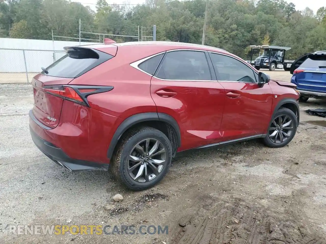 3 Photograph of a damaged car JTJYARBZ2K2156870 LEXUS NX 2019
