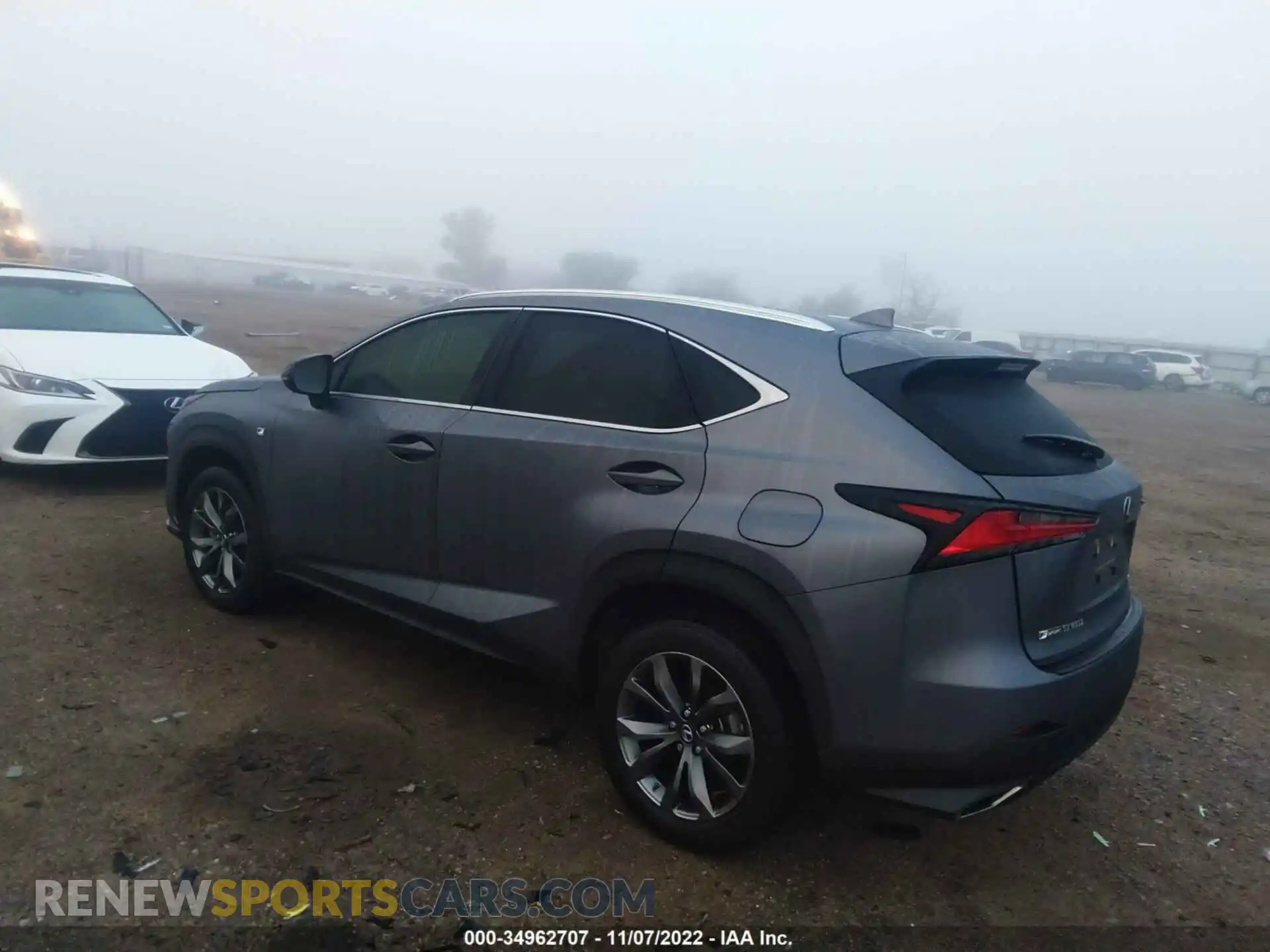 3 Фотография поврежденного автомобиля JTJYARBZ3K2118872 LEXUS NX 2019