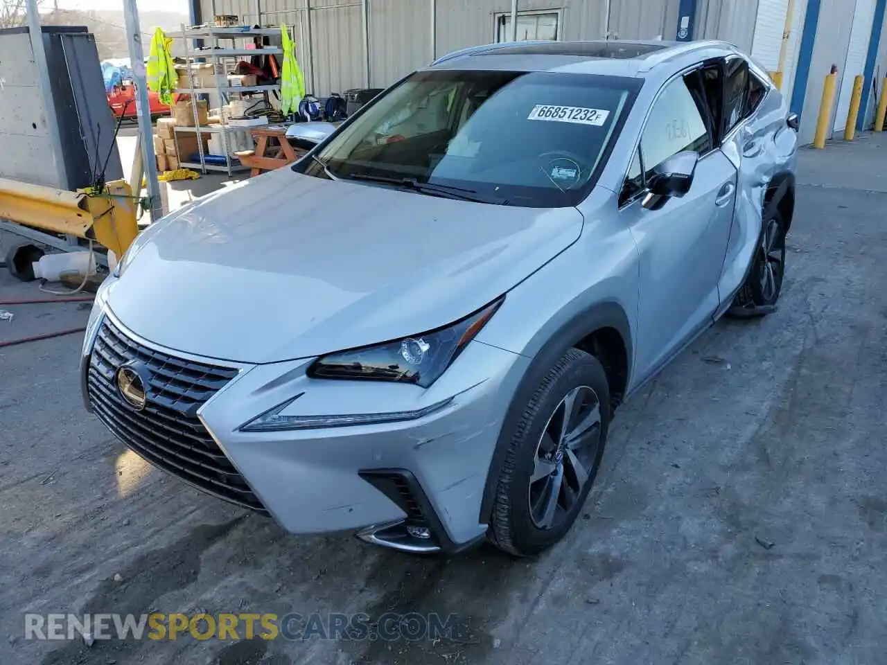 2 Photograph of a damaged car JTJYARBZ3K2125546 LEXUS NX 2019