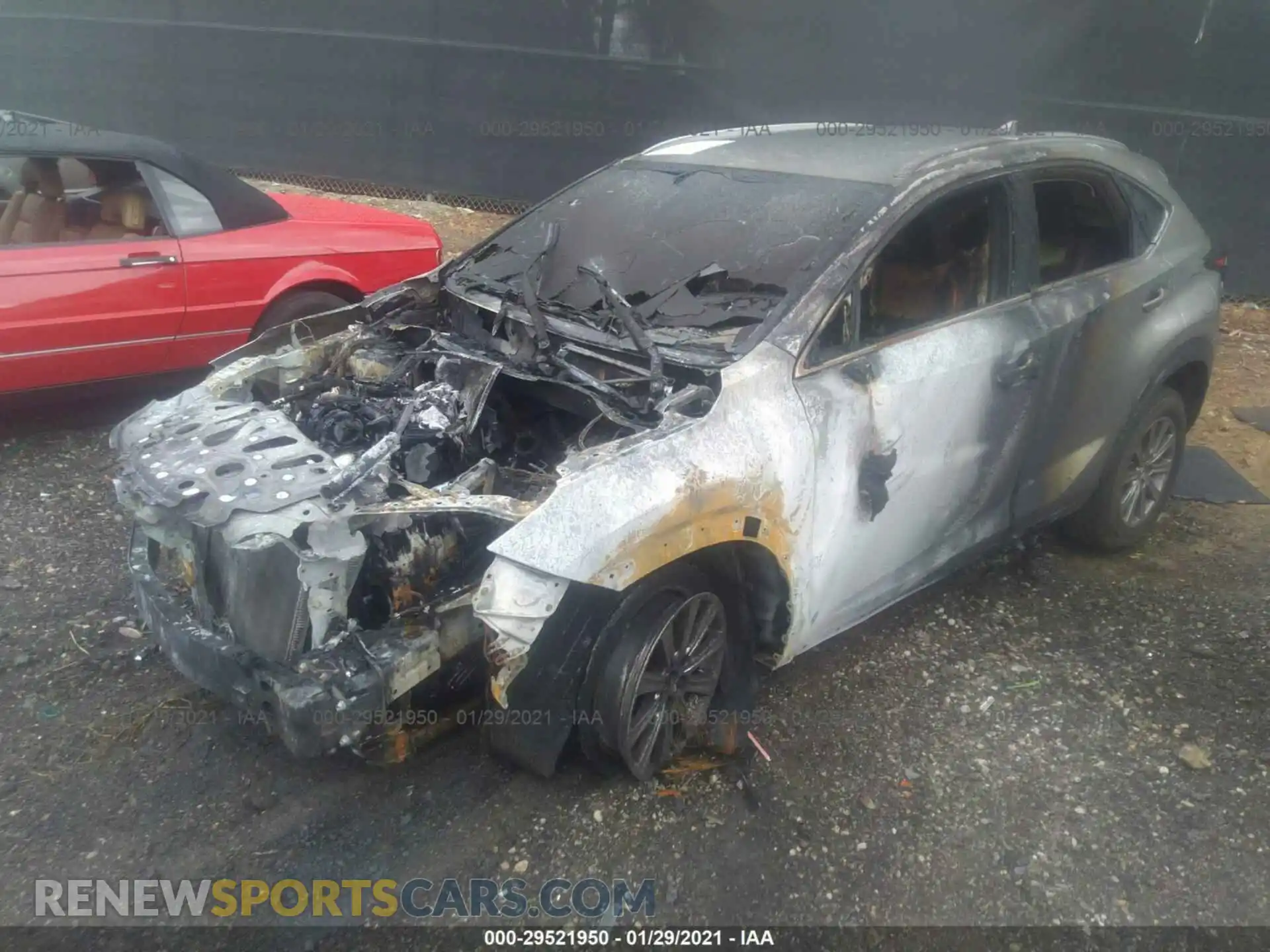 2 Photograph of a damaged car JTJYARBZ3K2136613 LEXUS NX 2019
