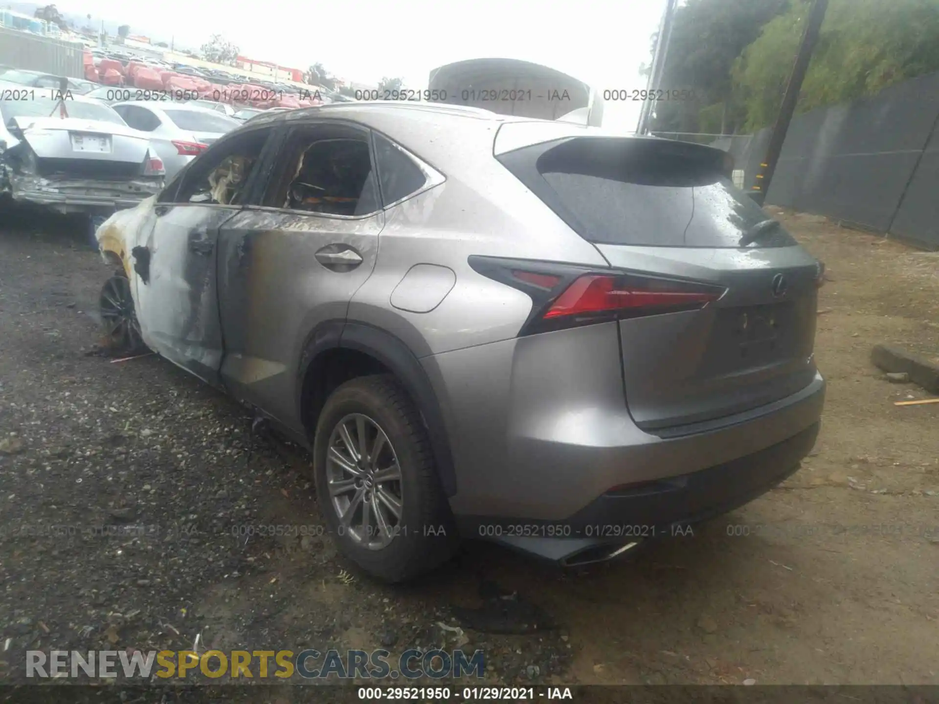 3 Photograph of a damaged car JTJYARBZ3K2136613 LEXUS NX 2019