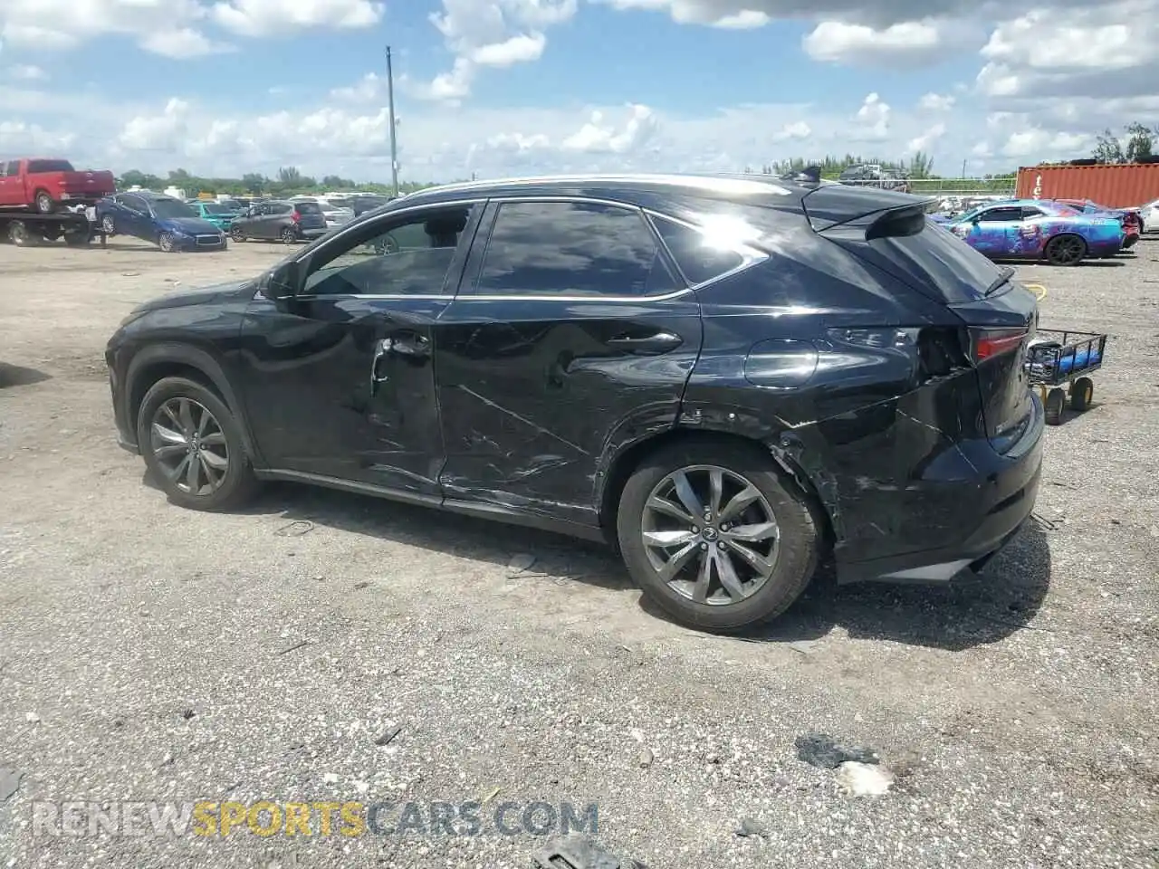 2 Photograph of a damaged car JTJYARBZ3K2139690 LEXUS NX 2019