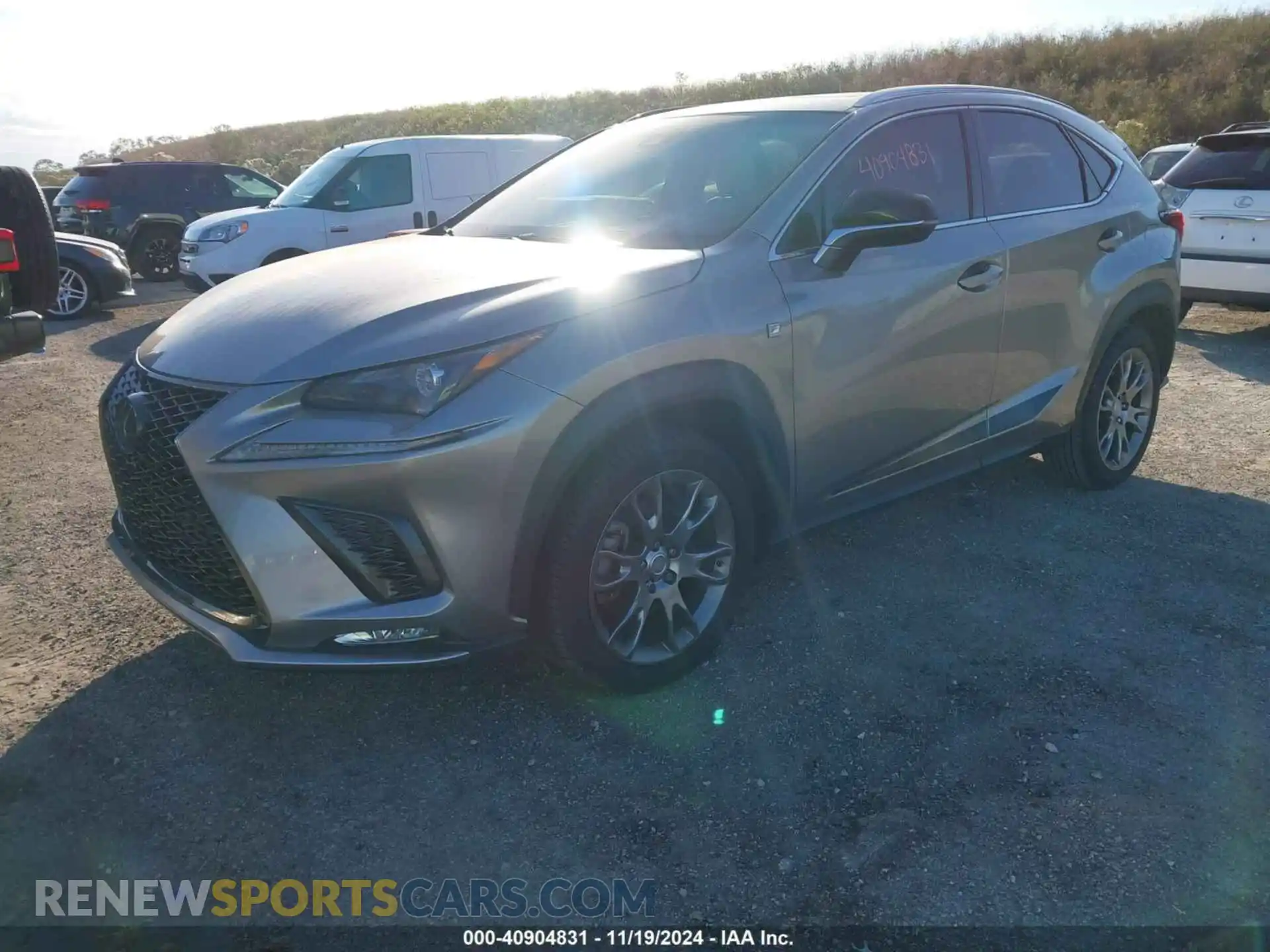 2 Photograph of a damaged car JTJYARBZ3K2146168 LEXUS NX 2019