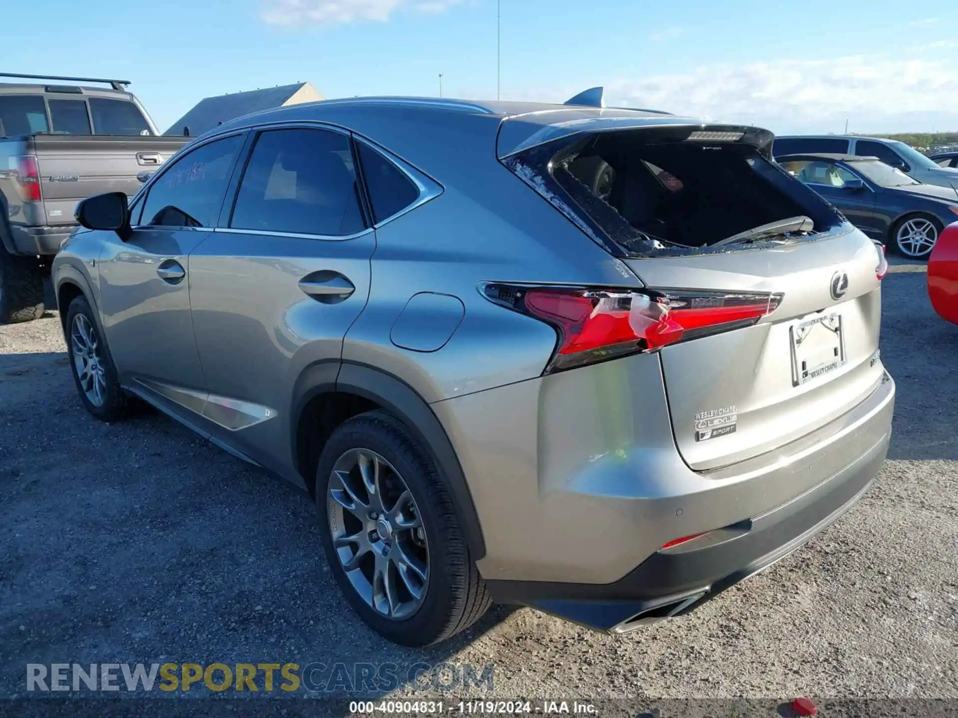 3 Photograph of a damaged car JTJYARBZ3K2146168 LEXUS NX 2019