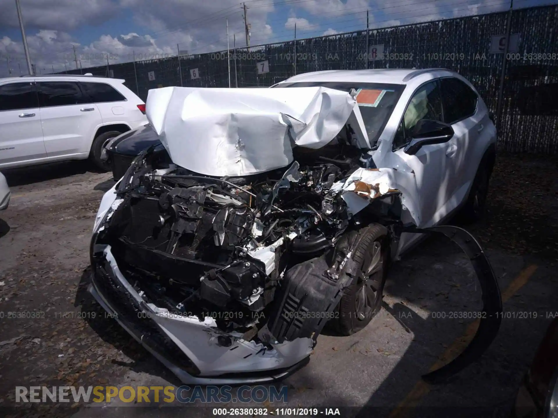2 Photograph of a damaged car JTJYARBZ3K2154397 LEXUS NX 2019