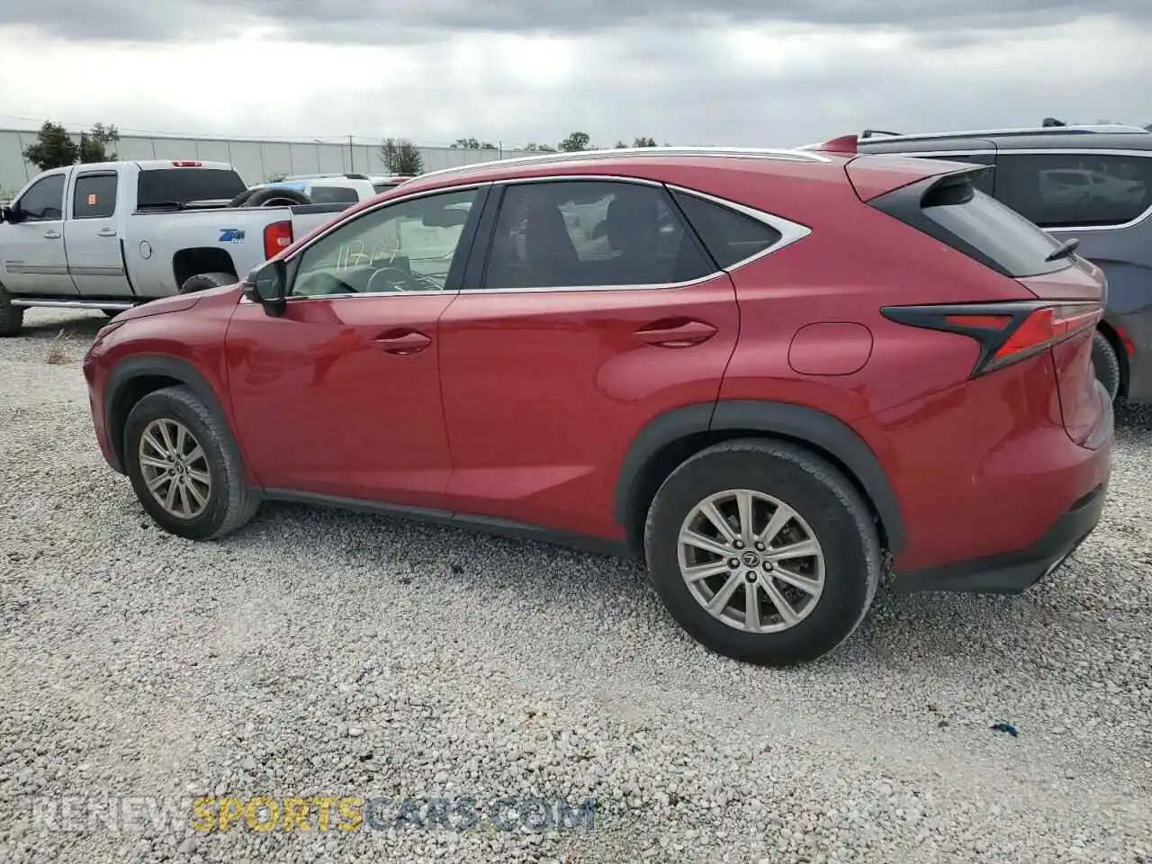 2 Фотография поврежденного автомобиля JTJYARBZ4K2129539 LEXUS NX 2019
