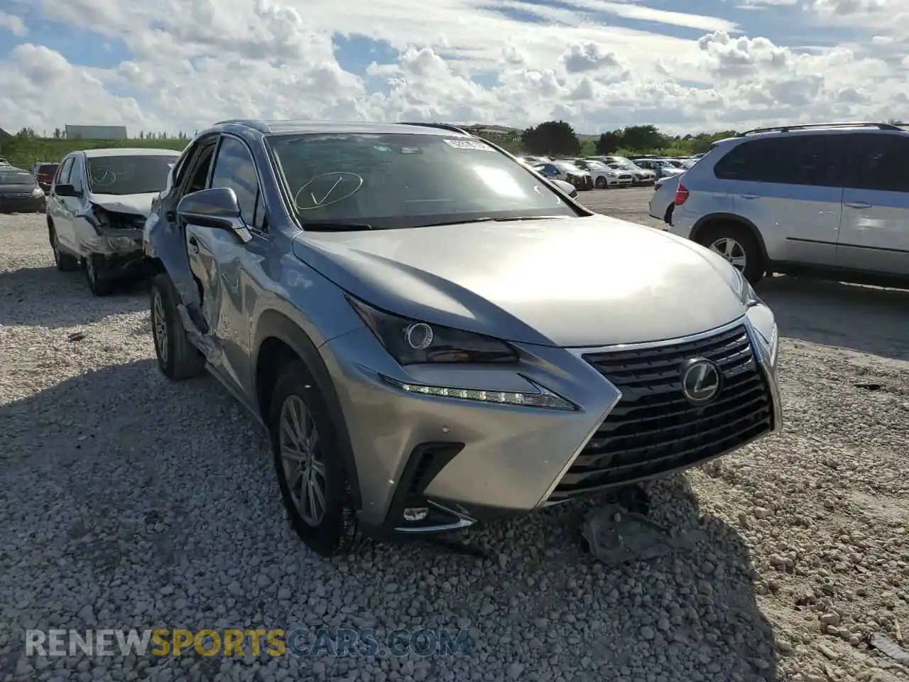 1 Photograph of a damaged car JTJYARBZ4K2140606 LEXUS NX 2019