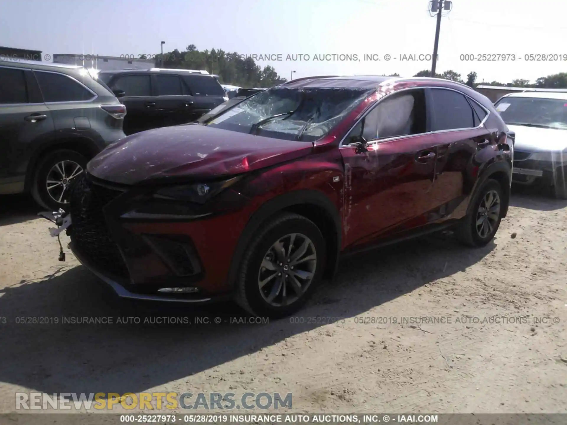 2 Photograph of a damaged car JTJYARBZ4K2142193 LEXUS NX 2019