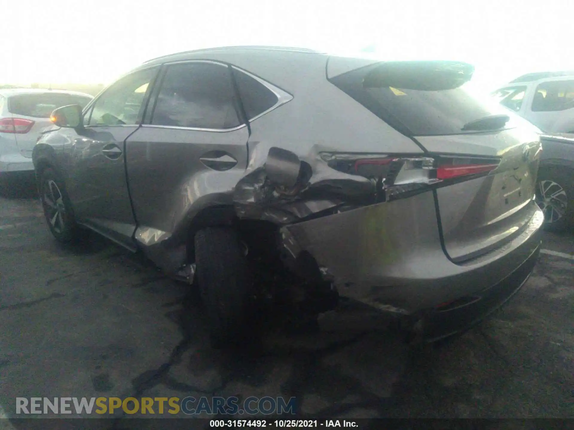 3 Photograph of a damaged car JTJYARBZ4K2150584 LEXUS NX 2019